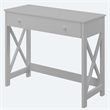 Convenience Concepts Oxford 36 Inch Desk in White Wood Finish