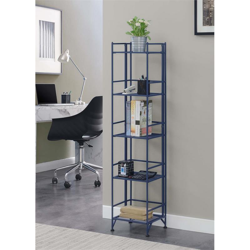 Convenience Concepts Xtra Storage Five-Tier Folding Shelf in 
