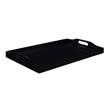 Convenience Concepts Designs2Go Serving Tray in Black Wood Finish