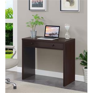 Convenience Concepts Northfield 36-inch Desk with Drawer in Espresso Wood Finish