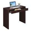 Convenience Concepts Northfield 36-inch Desk with Drawer in Espresso Wood Finish