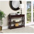 Convenience Concepts Town Square One-Drawer Console Table- Espresso Wood Finish
