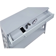 Convenience Concepts Town Square One-Drawer Console Table in Gray Wood Finish