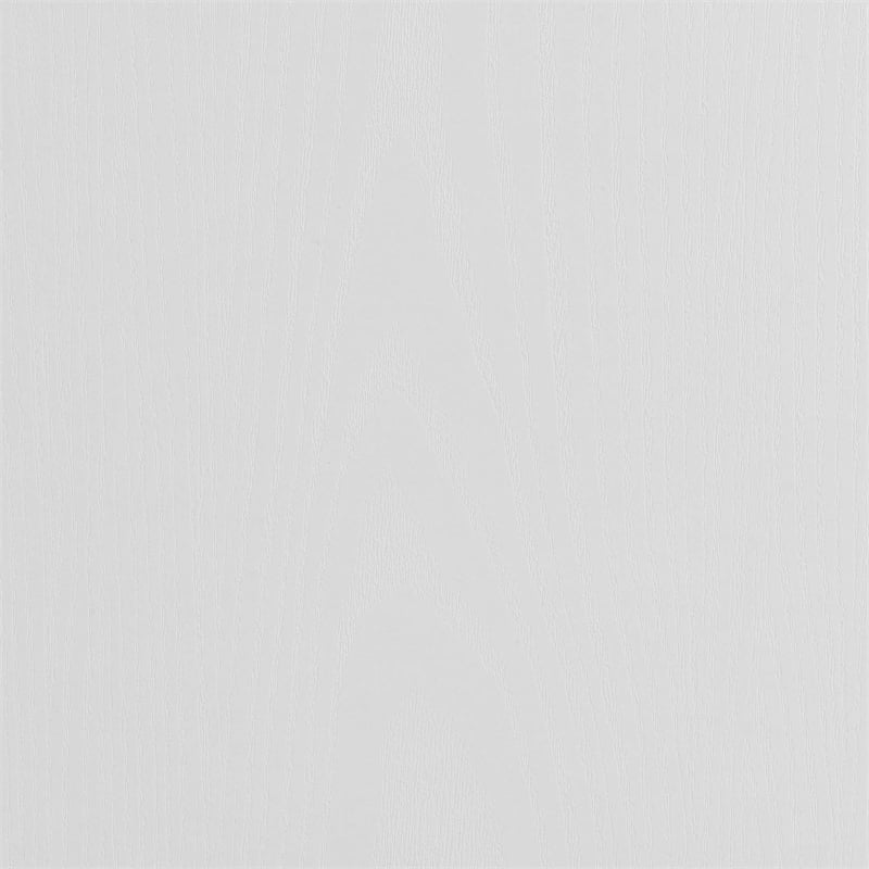 Convenience Concepts Northfield Admiral End Table with Shelf in White Wood