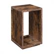 Convenience Concepts Northfield Admiral End Table with Shelf in Nutmeg Wood
