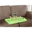 Convenience Concepts Designs2Go Serving Tray in Neon Green Wood Finish