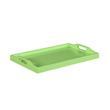 Convenience Concepts Designs2Go Serving Tray in Neon Green Wood Finish