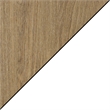 Town Square Console Table with Shelf in White Wood with Driftwood Top