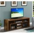 Lexington 60-inch TV Stand with Storage Cabinets and Shelves in Nutmeg Wood