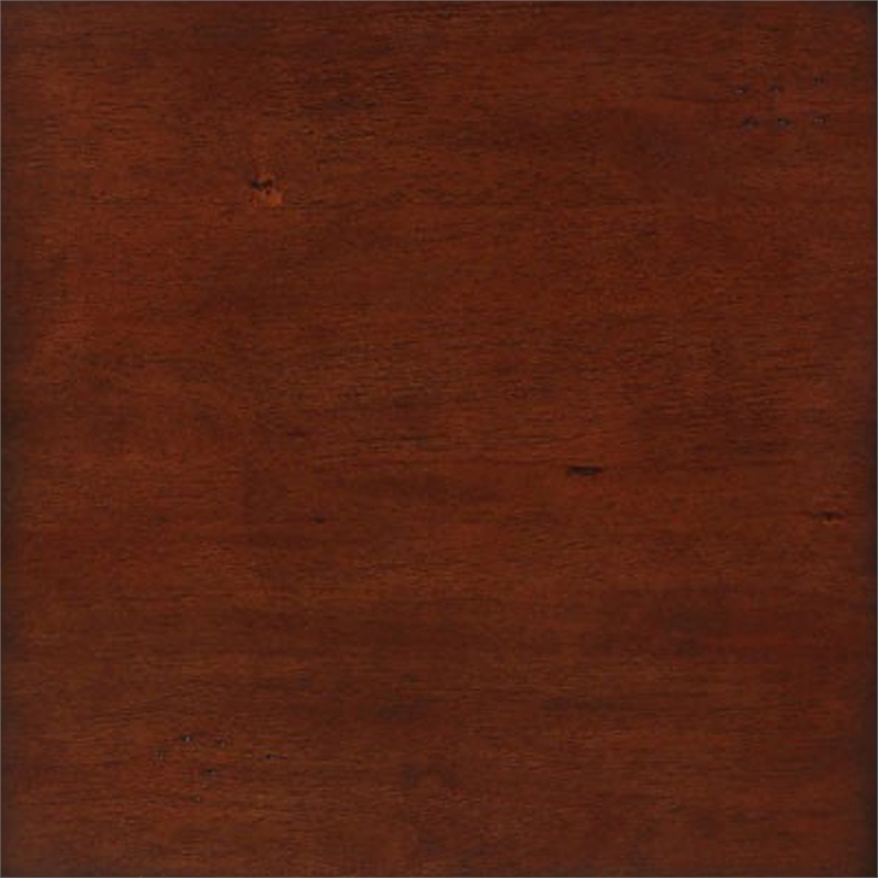Classic Accents Schaffer One-Drawer End Table with Shelf in Mahogany Wood Finish
