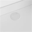 Designs2Go Student Desk with Magnetic Bulletin Board and Shelves in White Wood