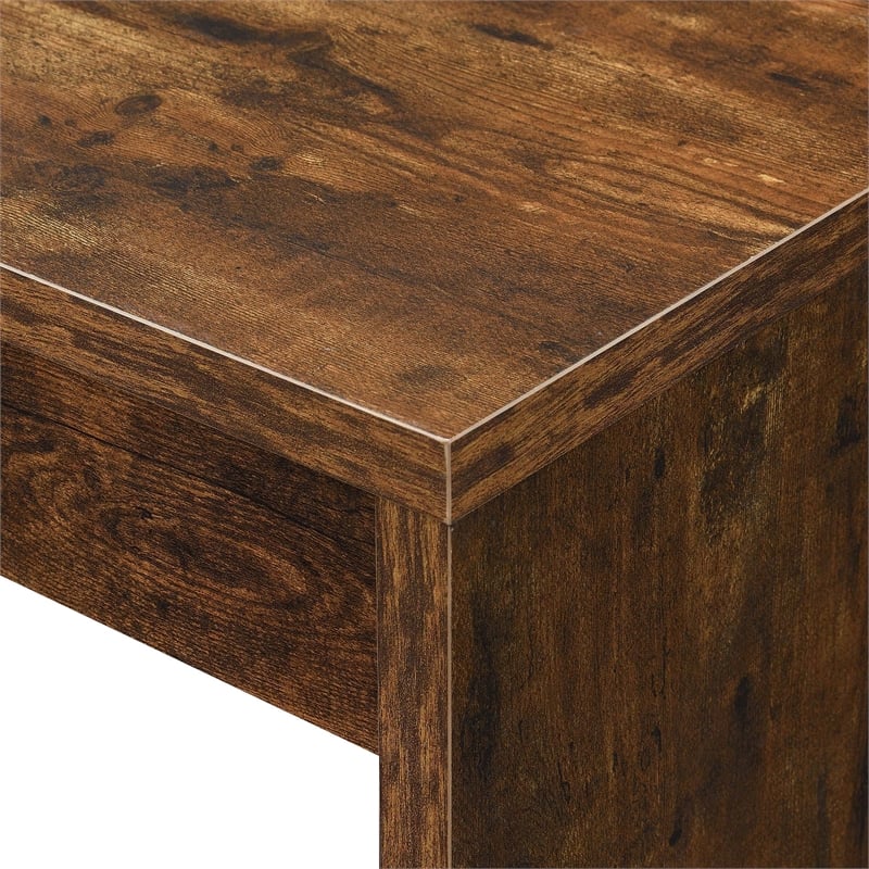 Convenience Concepts Northfield Hall Console Table/Desk in Nutmeg Wood Finish