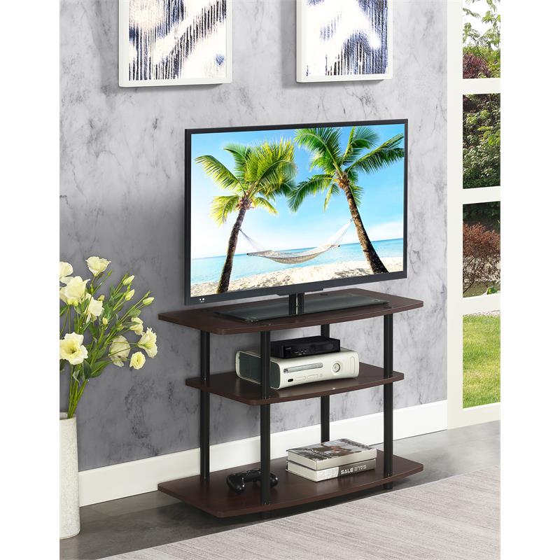 Convenience Concepts popular Designs2Go No Tools 3 Tier TV Stand