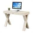 Convenience Concepts Newport One-Drawer Desk in Ivory Wood Finish