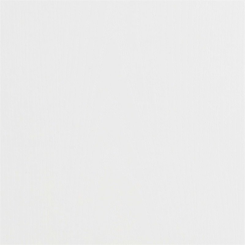 Convenience Concepts Newport 5-Tier Wide Corner Bookcase in White Wood