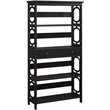 Convenience Concepts Omega 5-Tier Bookcase with Drawer in Espresso Wood