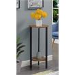 Graystone 31-inch Two-Tier Plant Stand in Nutmeg Wood Finish