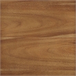 Convenience Concepts Lunar Chairside End Table with Shelf in Brown Wood Finish