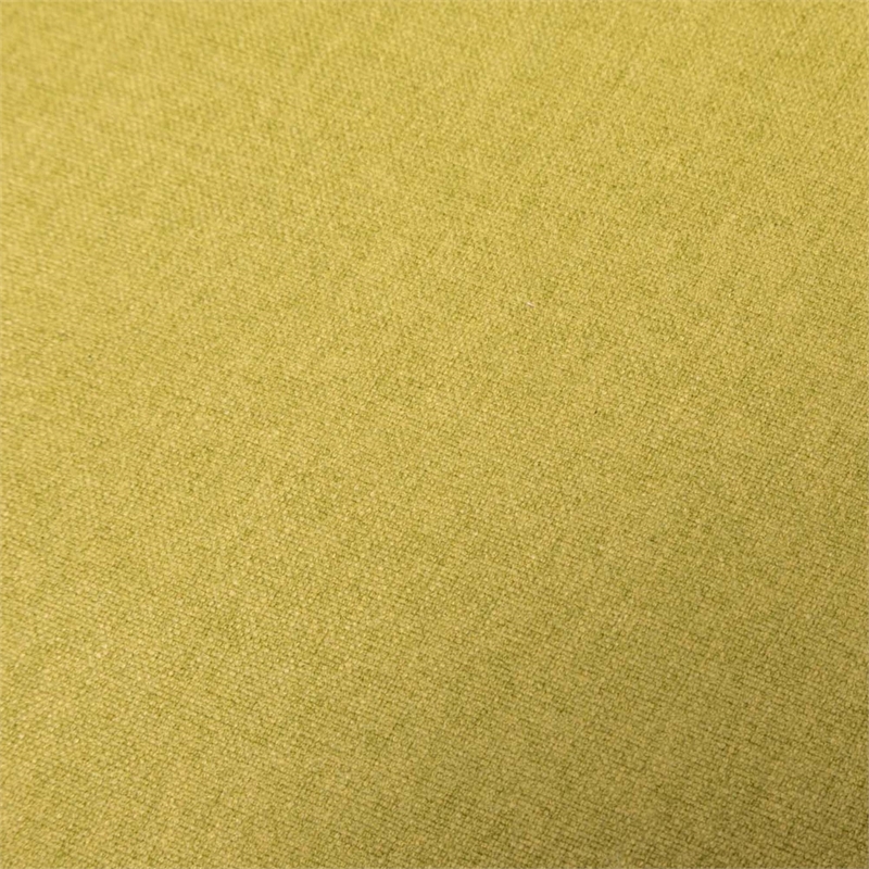 Take-a-Seat Natalie Accent Chair in Yellow Faux Linen Fabric