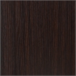 Newport Deluxe Two-Drawer Desk with Shelf in Espresso Wood Finish