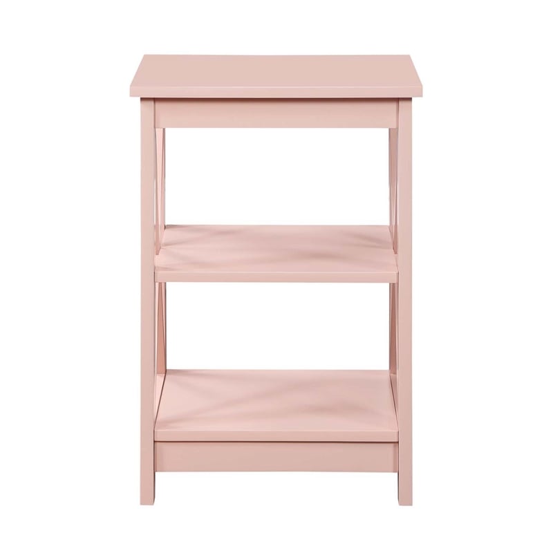 Oxford Console Table with deals Shelf, Blush Pink