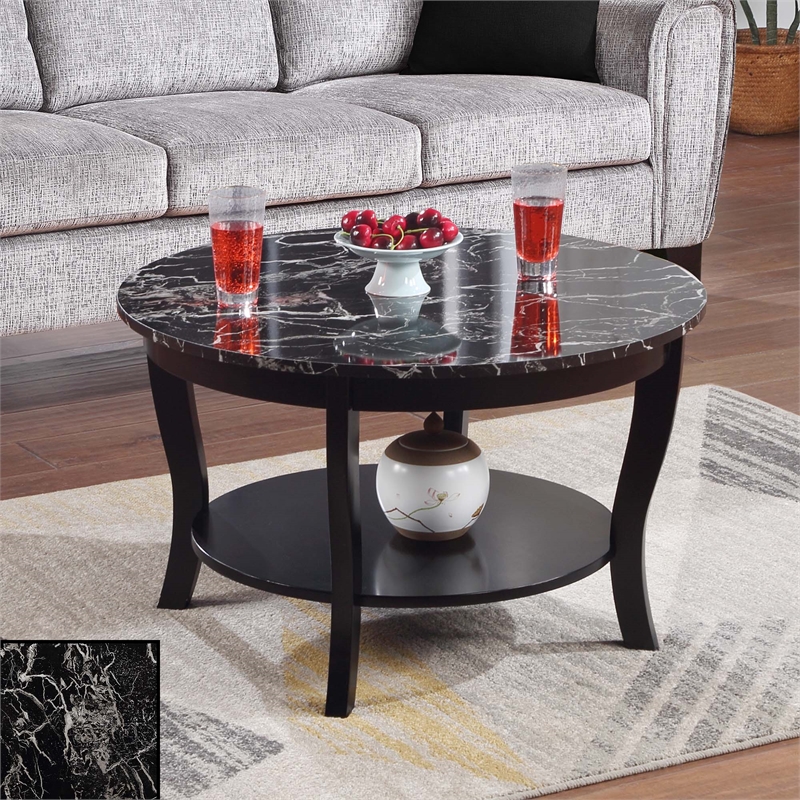 American heritage round coffee table discount