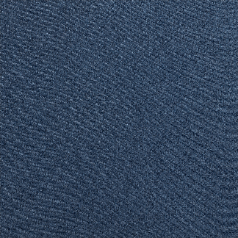 Take a Seat Roosevelt Accent Chair with Ottoman in Blue Fabric