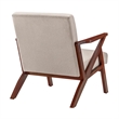 Convenience Concepts Take a Seat Cliff Accent Chair Beige Fabric