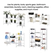 Xtra Storage Shelf Metal Extension Set of Two in White Finish