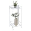 Convenience Concepts Xtra Storage 2 Tier Tall Folding Metal Plant Stand