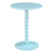 Classic Accents Venetian Islands Spindle Table in Blue Wood Finish