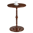 Classic Accents Sanibel Beach Spindle Table in Espresso Wood Finish