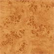Northfield Hall Console Table/Desk in Brown Burl Wood Finish