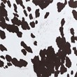 Designs4Comfort 5th Avenue Storage Ottoman in Brown Cowhide Fabric