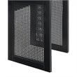 Convenience Concepts Northfield Weave End Table in Black Wood Finish