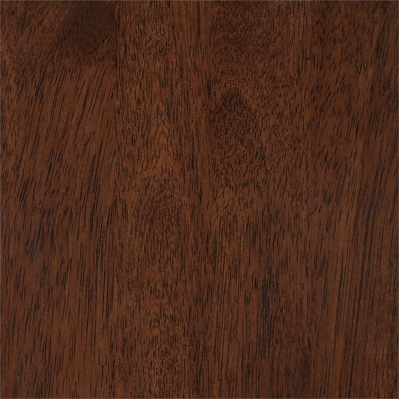 Convenience Concepts Aldrin End Table with Shelf in Espresso Wood Finish