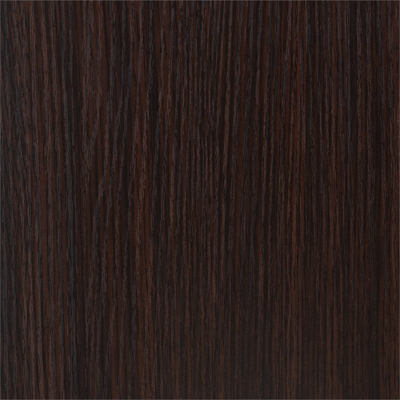 Monterey Square Coffee Table with Shelf in Espresso Wood Finish