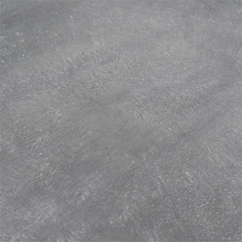 Designs2Go Simon Three-Tier Oval Chairside End Table with USB Ports in Gray Wood