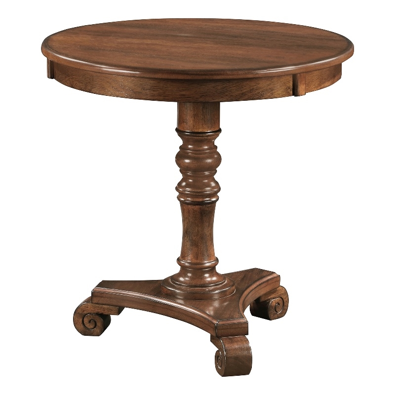 Convenience Concepts Classic Accents Talbot End Table in Dark Oak Wood Finish