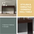 Convenience Concepts Northfield Wall Console in Espresso Wood Finish