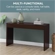 Convenience Concepts Northfield Wall Console in Espresso Wood Finish