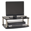 Convenience Concepts Designs2Go Double Tier Swivel Riser in Black