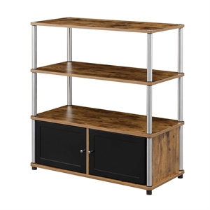 Convenience Concepts Designs2Go 35&quot Highboy TV Stand in Black