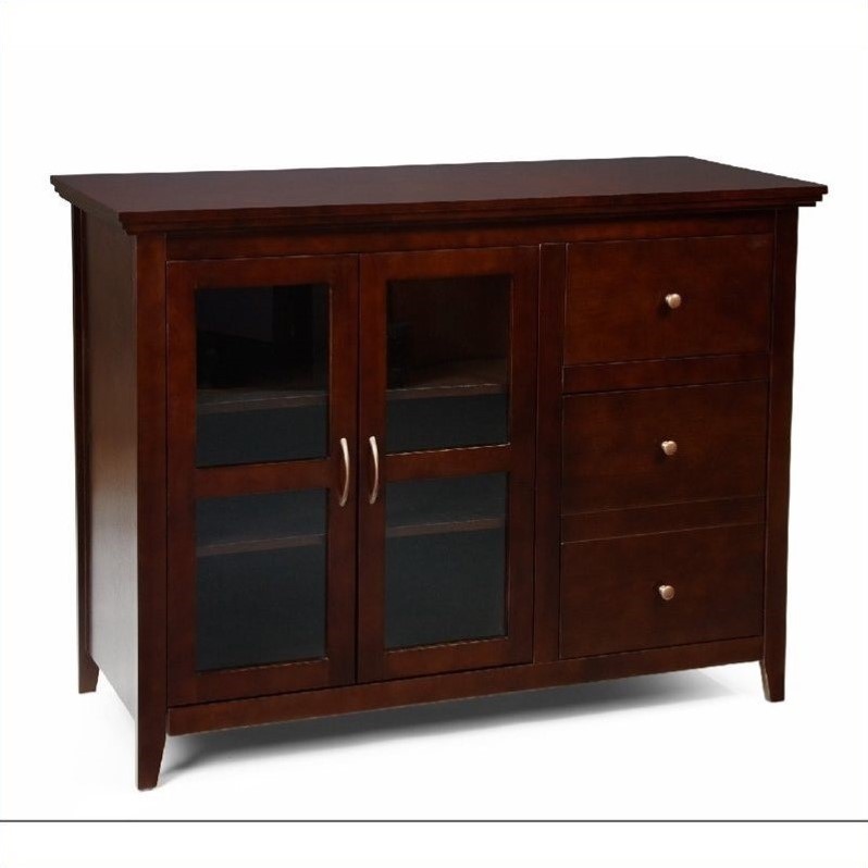 Convenience Concepts Designs2Go Sierra Highboy TV Stand in Espresso