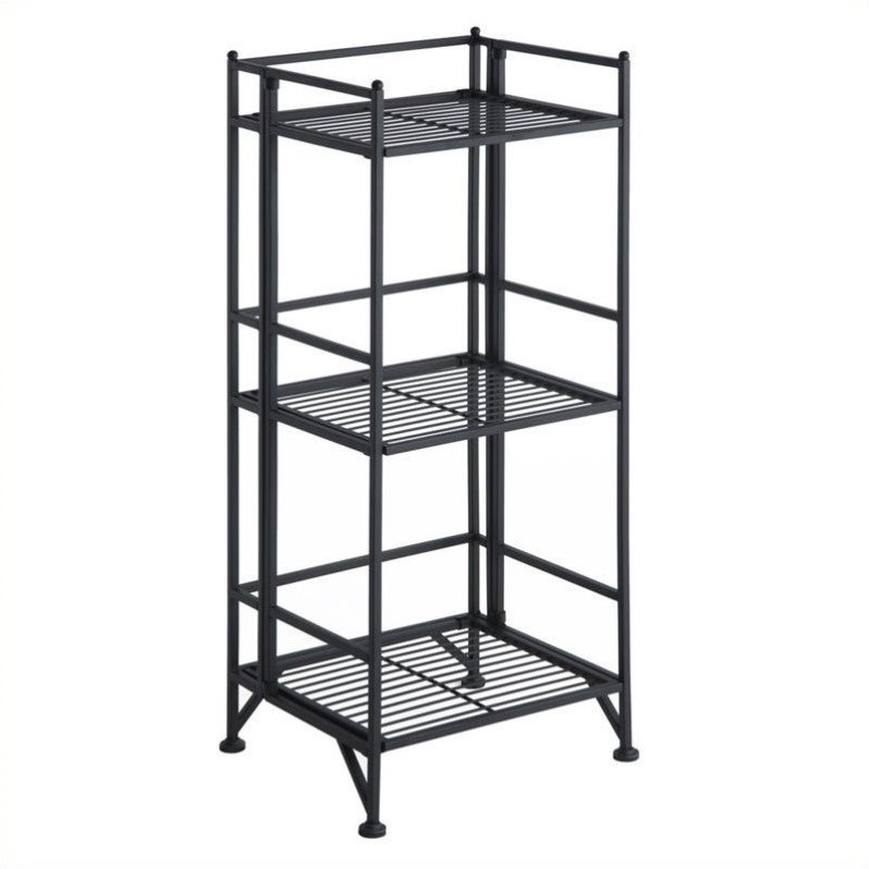 Convenience Concepts Xtra Storage 44.75 in. Tall White Metal 4-Shelf