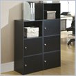 Convenience Concepts XTRA-Storage 2 Door Cabinet in Black Wood Finish