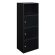 Convenience Concepts XTRA-Storage 3 Door Cabinet in Black Wood Finish