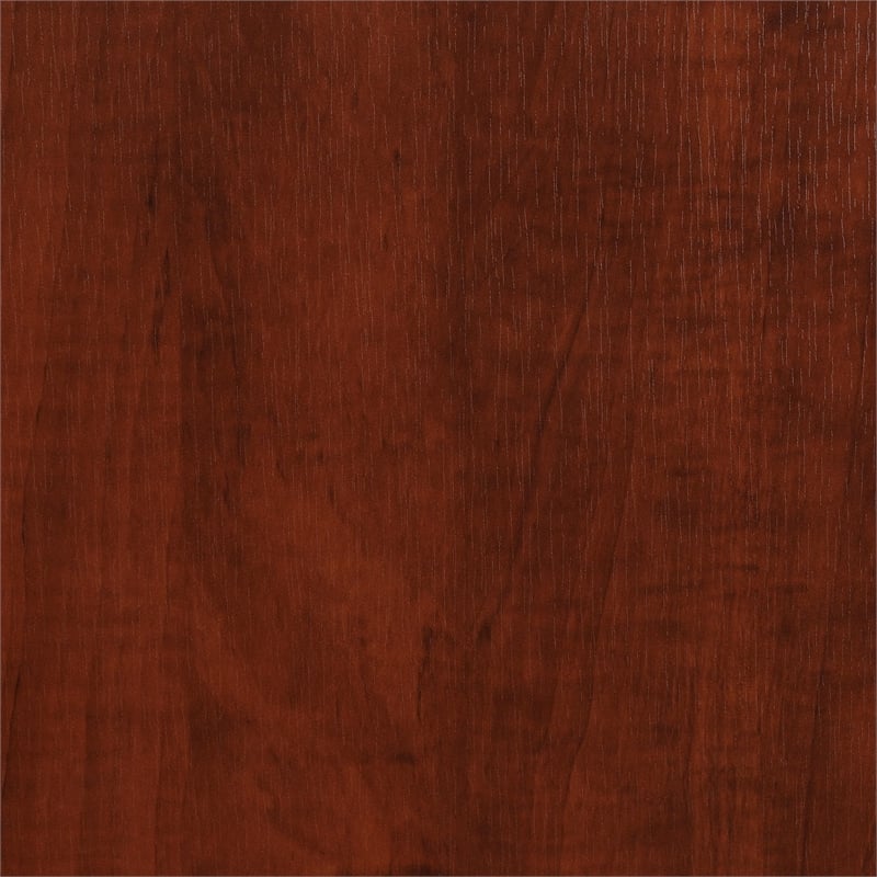 Convenience Concepts Designs2Go Three-Tier TV Stand in Cherry Wood Finish