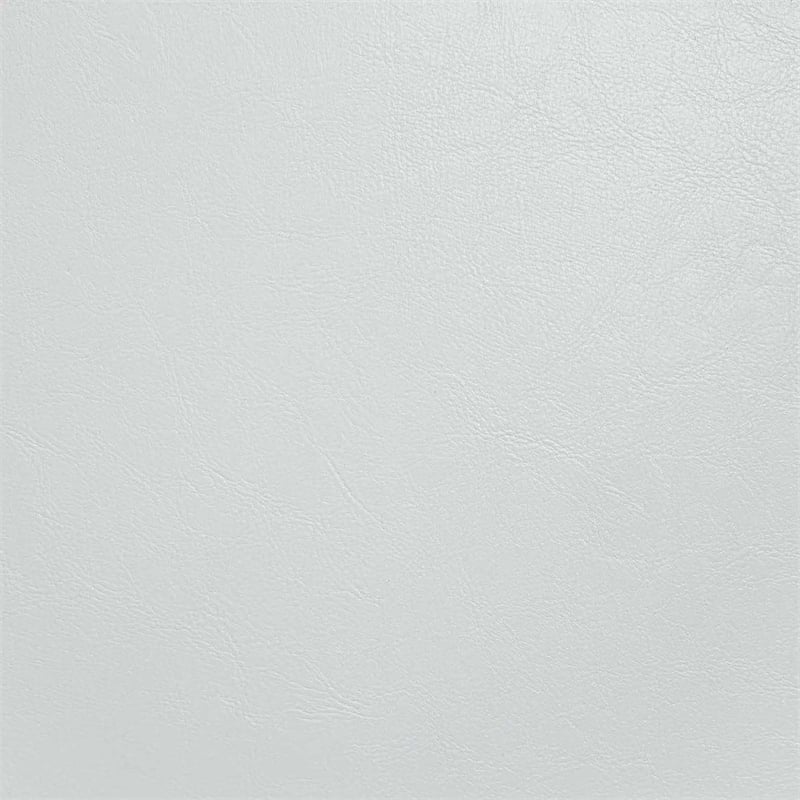 Convenience Concepts Designs4Comfort Round Shoe Ottoman in Ivory Faux Leather