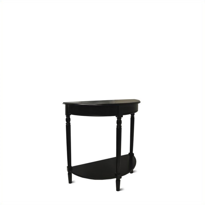 Entryway Table Black 6042182BL